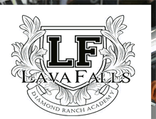 Tablet Screenshot of lavafalls.diamondranchacademy.com