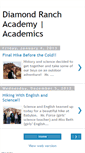 Mobile Screenshot of academics.diamondranchacademy.com