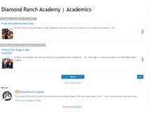Tablet Screenshot of academics.diamondranchacademy.com