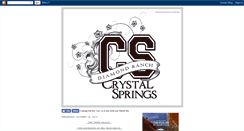 Desktop Screenshot of crystalsprings.diamondranchacademy.com